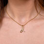 Sycamore Pendant In Gold Vermeil, thumbnail 3 of 4