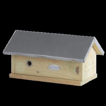 Pinewood Bumblebee Bee House Zinc Roof Garden Bungalow, 2 of 3