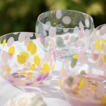Handmade Confetti Glass Bowls, 4 of 10