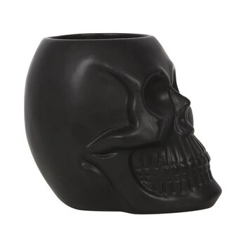 Black Skull Plant Pot, 3 of 4