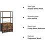 Storage Cabinet Rack With Fabric Drawers And Shelves, thumbnail 4 of 9