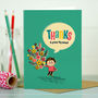 ‘Thanks A Bunch’ Thank You Card, thumbnail 1 of 4