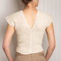 Amalfi Top Easy Crochet Kit, thumbnail 1 of 10