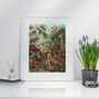 Botanical Moss And Ferns Vintage Style Art Print, thumbnail 2 of 4