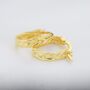 Braided Hoop Earrings In Sterling Silver, thumbnail 3 of 11