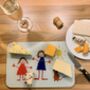 Personalised Christmas Cheeseboard With Child's Drawing, thumbnail 5 of 5