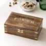 Personalised Wooden Vintage Style Poker Set, thumbnail 2 of 2
