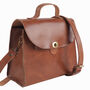 Leather Handheld Handbag Vicky, thumbnail 1 of 12