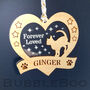 Cat Memorial Personalised Christmas Tree Decoration, thumbnail 1 of 5