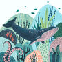 Blue Whale Art Print, thumbnail 6 of 7