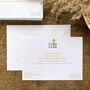 Personalised Welly Golden Wedding Anniversary Invites, thumbnail 1 of 3