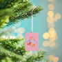 Personalised Cute Fruit Name Christmas Decoration, thumbnail 1 of 2