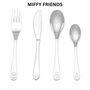 Miffy Four Piece Childrens Cutlery Sets Stainless Steel, thumbnail 11 of 12