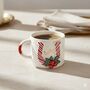 Lucky Horseshoe Handmade Ceramic Mug, Festive Season Design, thumbnail 1 of 2