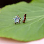 Curate Your Own Set Of Three Wildflower Stud Earrings, thumbnail 6 of 11