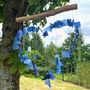 Love Heart Recycled Glass Driftwood Blue, thumbnail 2 of 6