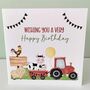 Farmyard Tractor Birthday Boy Girl Gift Set, thumbnail 4 of 9