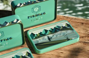 Fishing Tin Box For Dad Or Grandad, 4 of 9