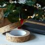 Merry Christmas And Foliage Kraft Paper Tape 50m, thumbnail 1 of 7
