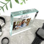 Personalised Memorial Bold Text Photo Crystal Token, thumbnail 3 of 6