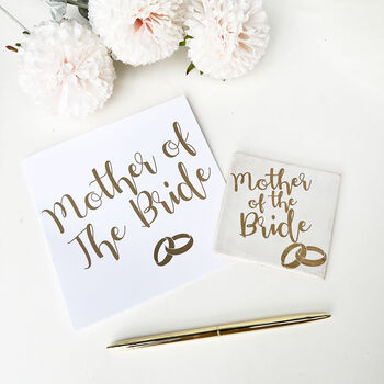 Mother Of The Bride Wedding Card, 2 of 6