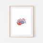 U Is For Urchin Print, thumbnail 1 of 3