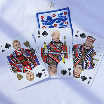 England Football Playing Cards, 3 of 12