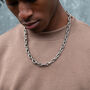 Men’s Chunky Titanium Anchor Chain Necklace, thumbnail 1 of 4