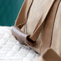 Monogrammed Luxury Waxed Canvas Holdall, thumbnail 2 of 9