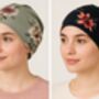 Chemo Turban For Women – Soft Cotton Cancer Headwear Beanie Hat And Scarf Alternative, thumbnail 3 of 5