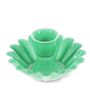 Enamel Cupped Flower Candle Holder, thumbnail 5 of 7