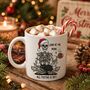 Look At Me Being Festive Skeleton Mug, thumbnail 1 of 7