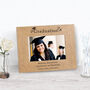 Personalised Graduation Wood Picture Frame, thumbnail 1 of 2