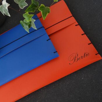 Personalised A4 Leather Document Folder, 8 of 12
