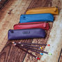Personalised Leather Pencil Case, thumbnail 1 of 12