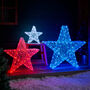 Twinky Smart LED Christmas Outdoor Star Light Trio, thumbnail 3 of 12