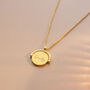 Round Spinner Personalised Name Necklace, thumbnail 4 of 12