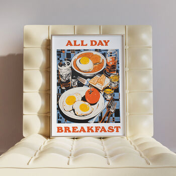 All Day Breakfast Print, 3 of 3