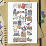 Starting University Alphabet Art Print, thumbnail 3 of 4