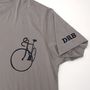 Monogrammed Cyclist T Shirt, thumbnail 2 of 9