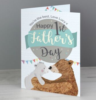 Daddy Bear Fathers Day Card, 2 of 7