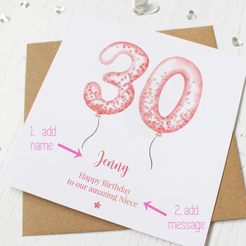 30th Birthday Card For Her, 2 of 3