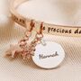 Personalised 'Daughter' Meaningful Word Bangle, thumbnail 6 of 6