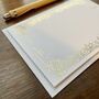 Gold Foil Luxury Note Cards, thumbnail 2 of 5