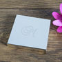 Personalised Initial Silver Compact Mirror, thumbnail 1 of 3