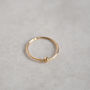 Gold Filled Spinner Fidget Ring, thumbnail 1 of 9