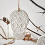 1pc Luxury Stoneware Skull Tree Ornament Decoration, thumbnail 3 of 7
