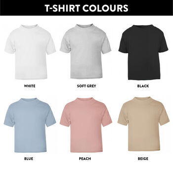 Children's Personalised Interests T Shirt, 4 of 6