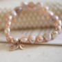 Personalised New Baby Girl Bracelet And Poem, thumbnail 2 of 9