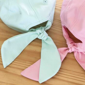 Personalised Bride Cap Gift With Wedding Date, 4 of 6
